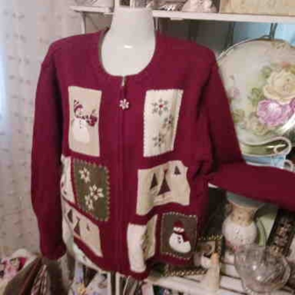Croft & Barrow Christmas Sweater size L